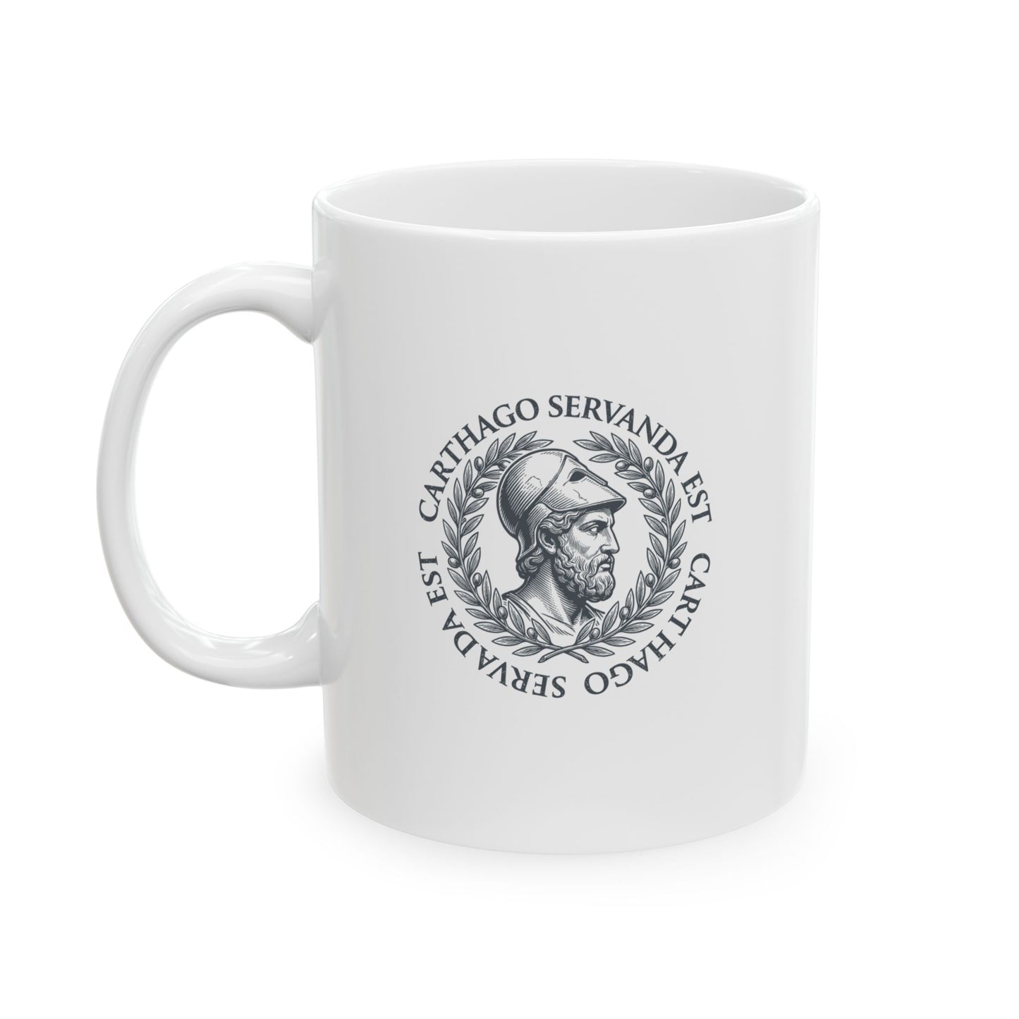 Scipio Quote Carthago Servanda Est Quote  Ceramic Mug, (11oz, 15oz)