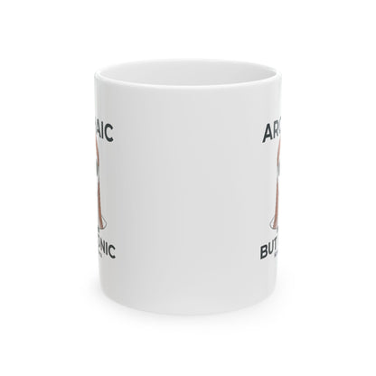 Kore of Thera Archaic Iconic Ceramic Mug, (11oz, 15oz)