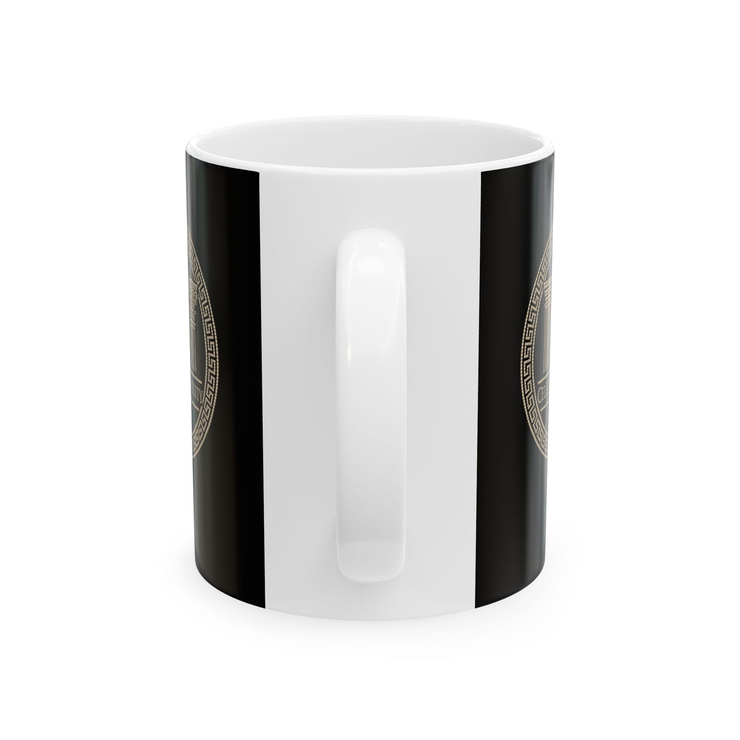 Celebrate Diversity Greek Columns Ceramic Mug, (11oz, 15oz)