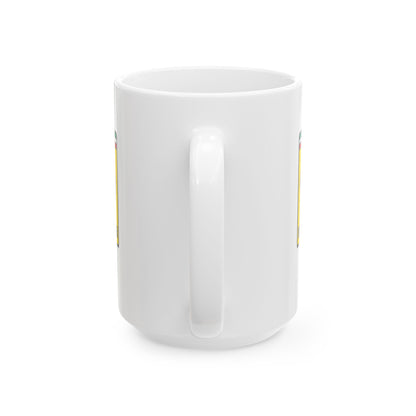 Bucephalus Race Car Logo Ceramic Mug, (11oz, 15oz)
