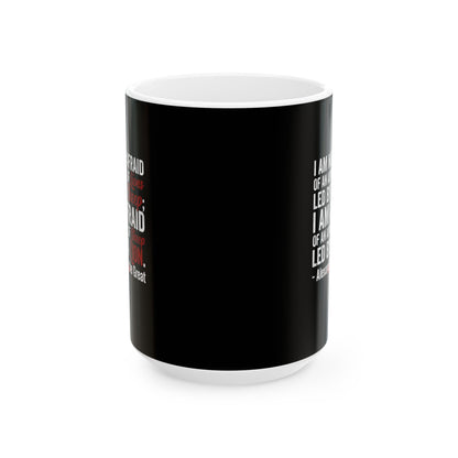 Alexander the Great Quote Led by Lions Ceramic Mug, (11oz, 15oz)