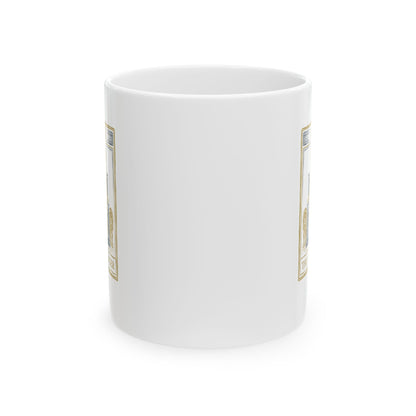 Sekhmet Avenger Tarot Ceramic Mug, (11oz, 15oz)