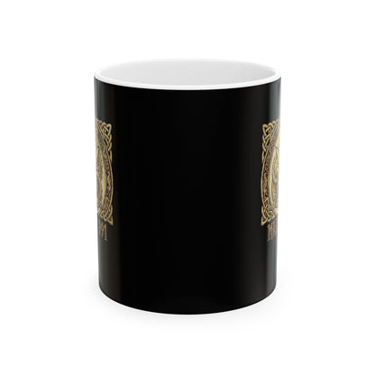 Battle of Maldon King Æthelred vs Vikings Ceramic Mug, (11oz, 15oz)