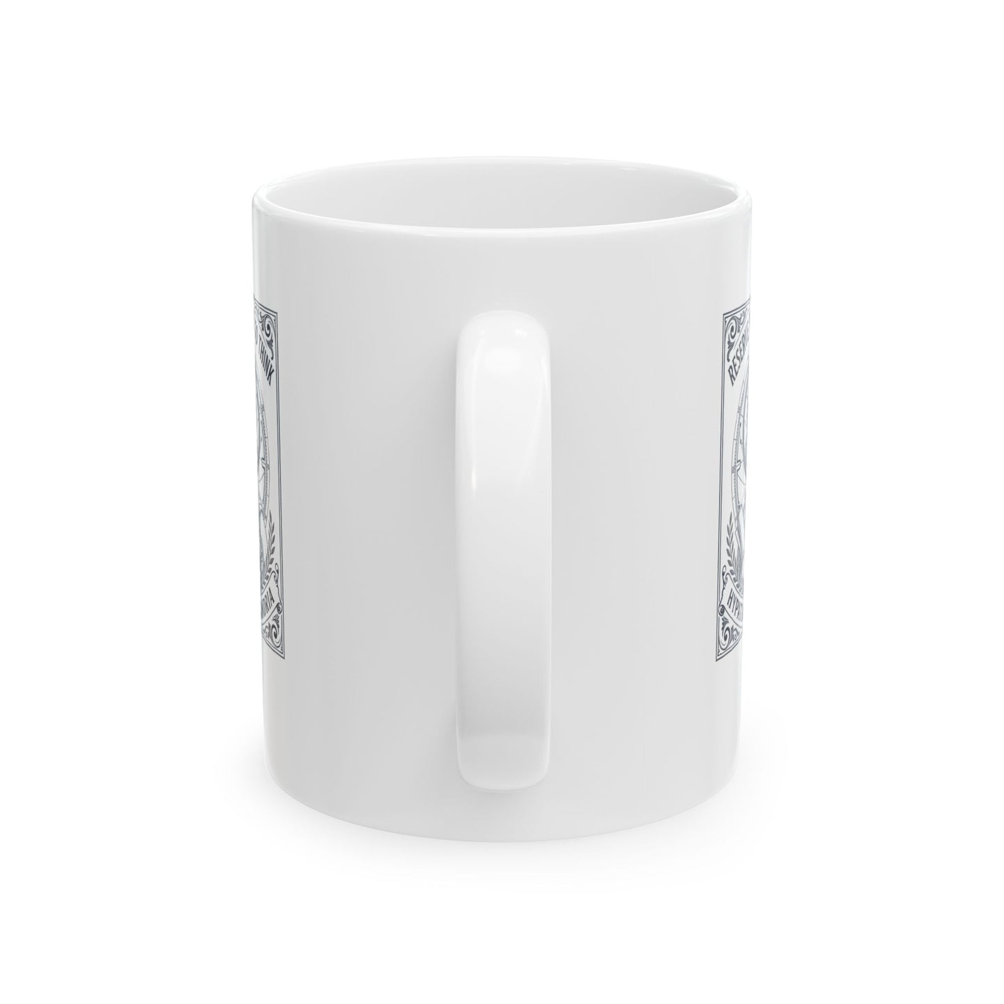 Hypatia of Alexandria Reserve Right to Think Ceramic Mug, (11oz, 15oz)