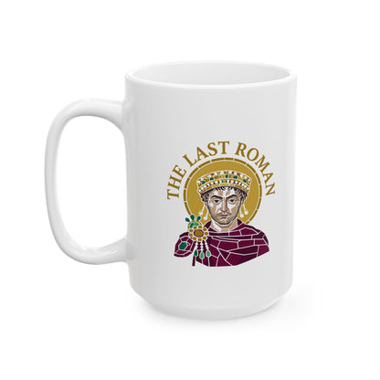 Justinian Last Roman Emperor Ceramic Mug, (11oz, 15oz)