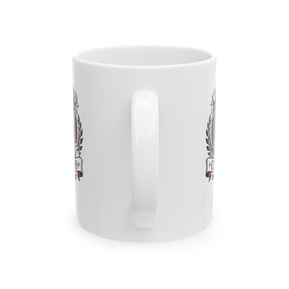 Virtus in Verba Cicero Ceramic Mug, (11oz, 15oz)