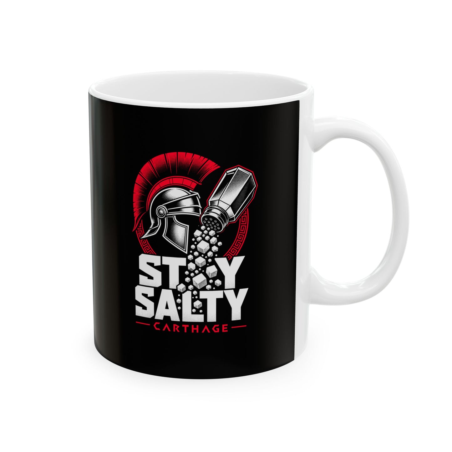 Stay Salty Carthage Ceramic Mug, (11oz, 15oz)