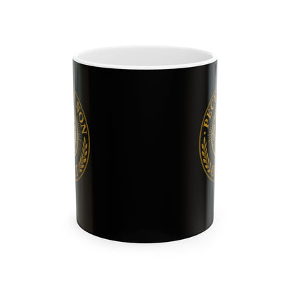 Pecunia Non Olet Money Doesn't Smell Ceramic Mug, (11oz, 15oz)