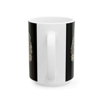 Miasma Theory Plague Doctor Ceramic Mug, (11oz, 15oz)