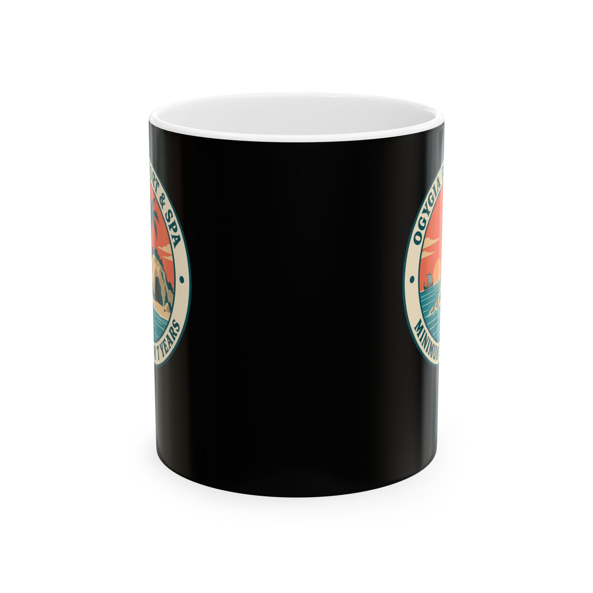 Ogygia Resort & Spa Ceramic Mug, (11oz, 15oz)