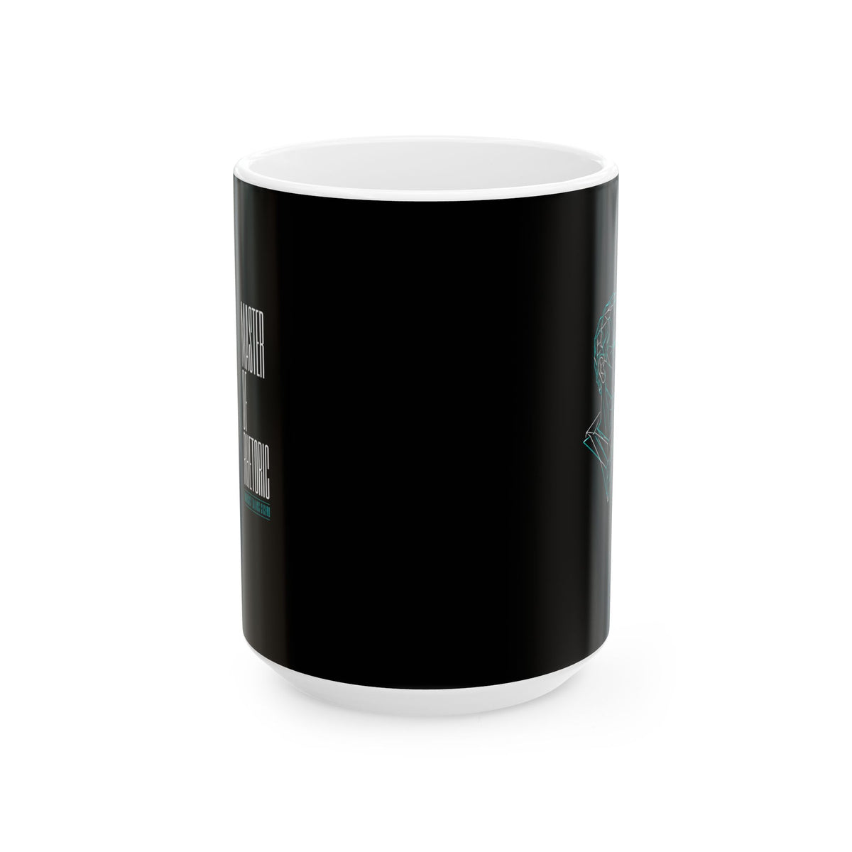 Cicero Master of Rhetoric Line Art Ceramic Mug, (11oz, 15oz)