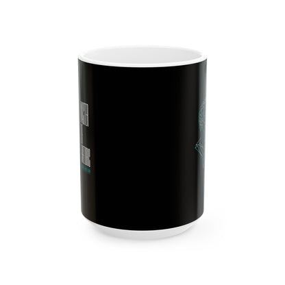 Cicero Master of Rhetoric Line Art Ceramic Mug, (11oz, 15oz)