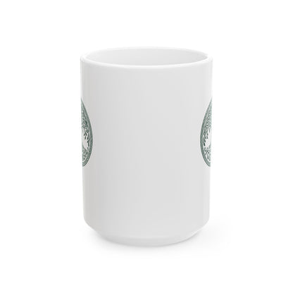 Yggdrasil Ceramic Mug, (11oz, 15oz)