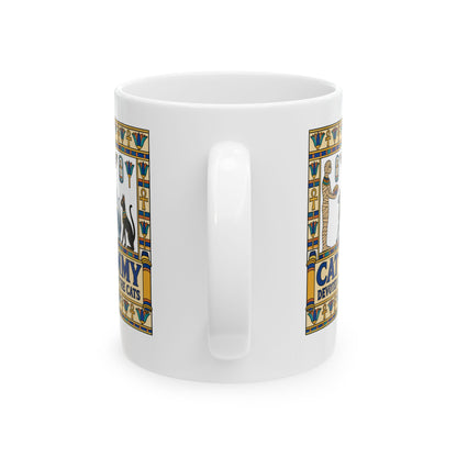 Cat Mummy Devoted Servant of the Cats Ceramic Mug, (11oz, 15oz)