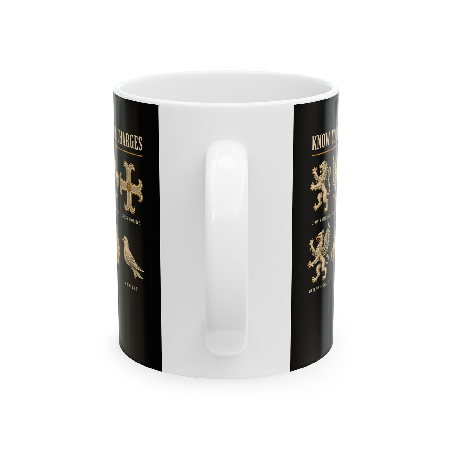 Know Your Heraldic Charges Ceramic Mug, (11oz, 15oz)
