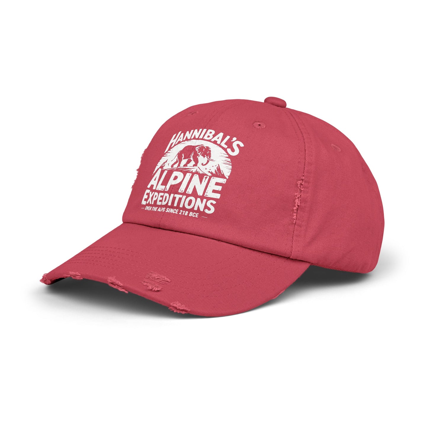 Hannibal's Alpine Expeditions Unisex Distressed Cap