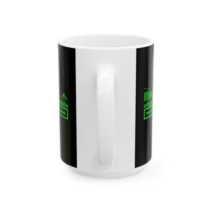 Socrates 8 Bit Dies from Hemlock Ceramic Mug, (11oz, 15oz)