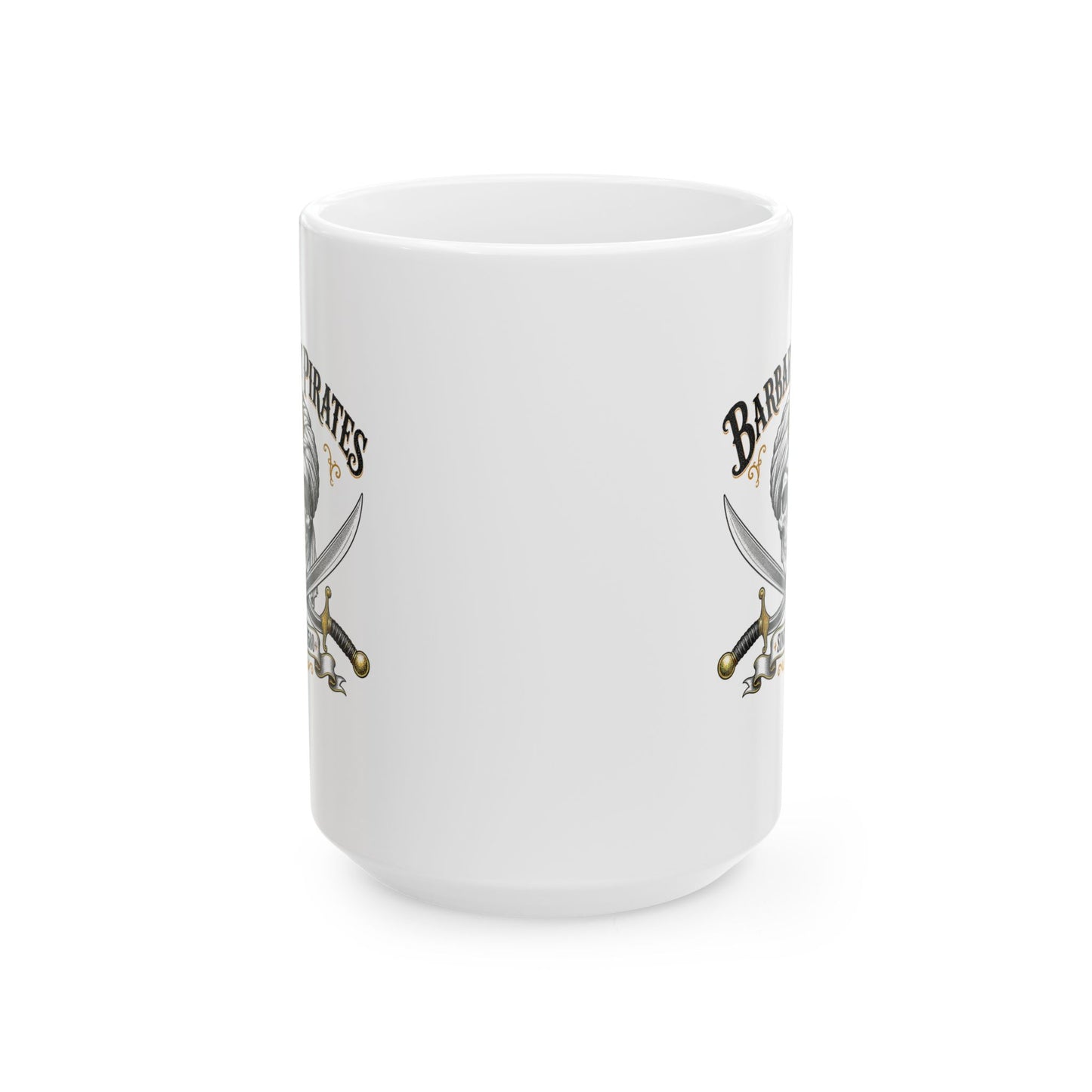 Barbary Pirates Since 1580 Ceramic Mug, (11oz, 15oz)