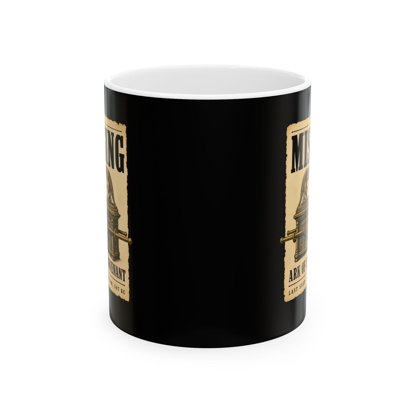 Missing Ark of the Covenant Poster Ceramic Mug, (11oz, 15oz)