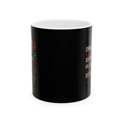 Julius Caesar Coward Quote Ceramic Mug, (11oz, 15oz)