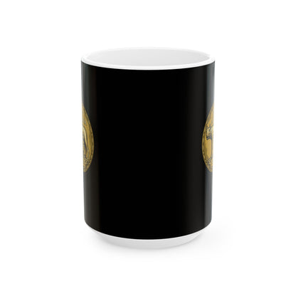 Roma Aeterna She Wolf Coin  Ceramic Mug, (11oz, 15oz)