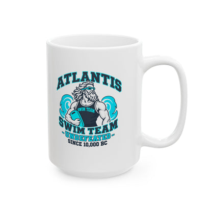 Atlantis Swim Team Ceramic Mug, (11oz, 15oz)