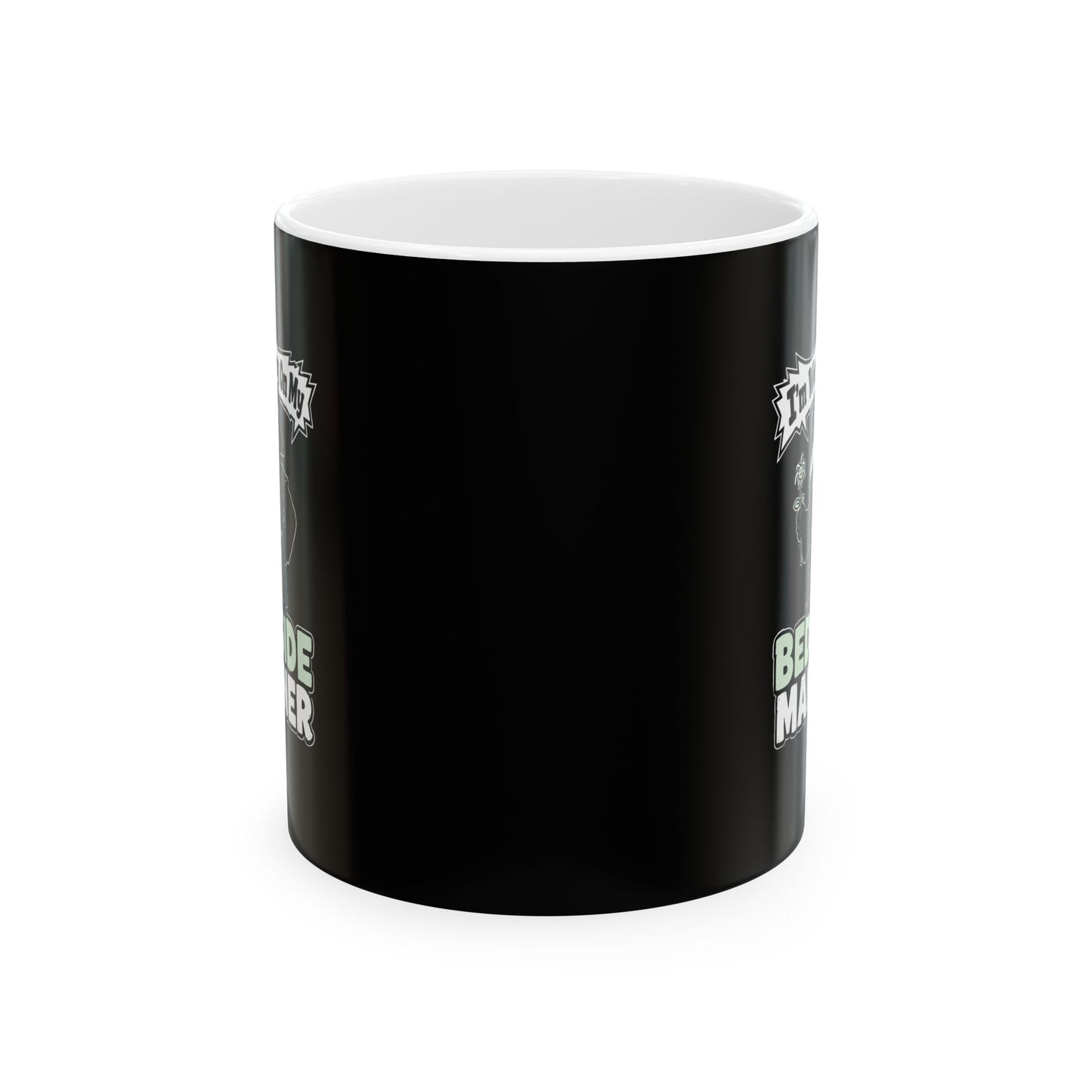 Plague Doctor Working on Bedside Manner Ceramic Mug, (11oz, 15oz)