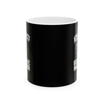 Plague Doctor Working on Bedside Manner Ceramic Mug, (11oz, 15oz)