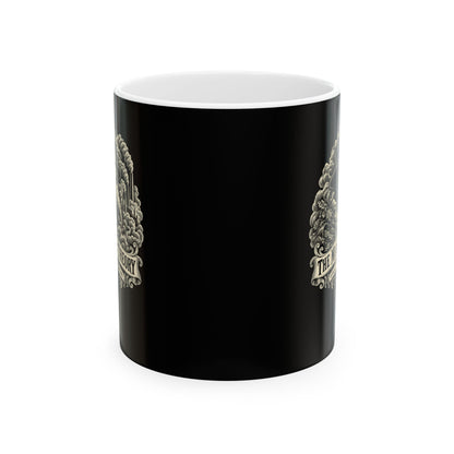 Miasma Theory Plague Doctor Ceramic Mug, (11oz, 15oz)