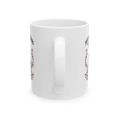 Modern Problems Require Medieval Solutions Knight Ceramic Mug, (11oz, 15oz)