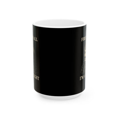 The Pillage People Silhouettes  Ceramic Mug, (11oz, 15oz)