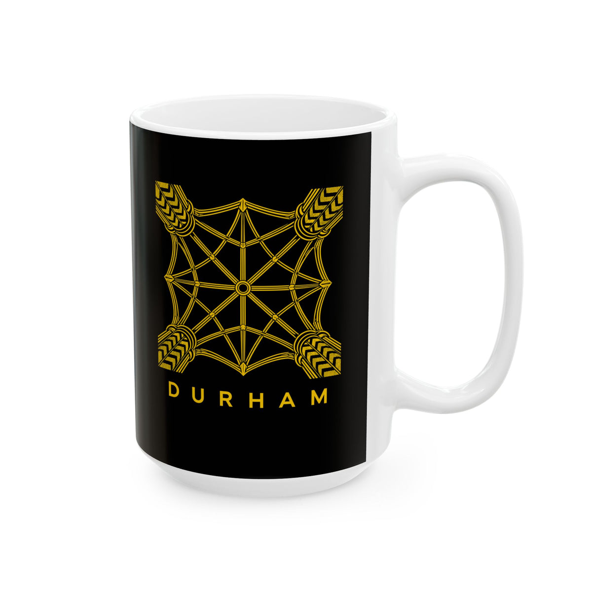 Durham Cathedral Vaulted Ceiling Ceramic Mug, (11oz, 15oz)