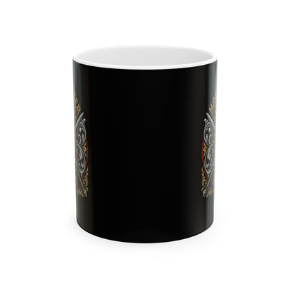 Honor Over Glory Knight Ceramic Mug, (11oz, 15oz)