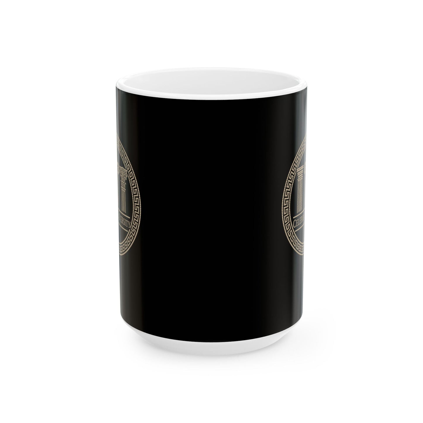 Celebrate Diversity Greek Columns Ceramic Mug, (11oz, 15oz)