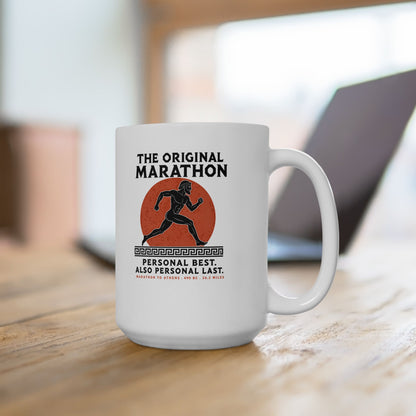 Original Marathon Personal Worst Ceramic Mug, (11oz, 15oz)