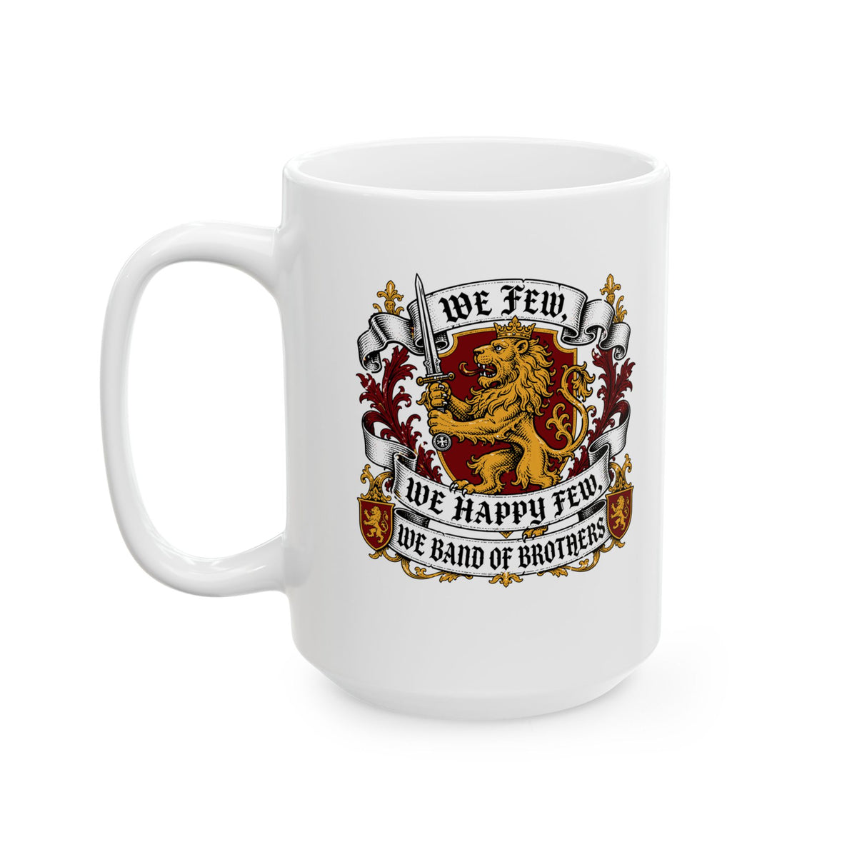 Band Of Brothers Quote Ceramic Mug, (11oz, 15oz)