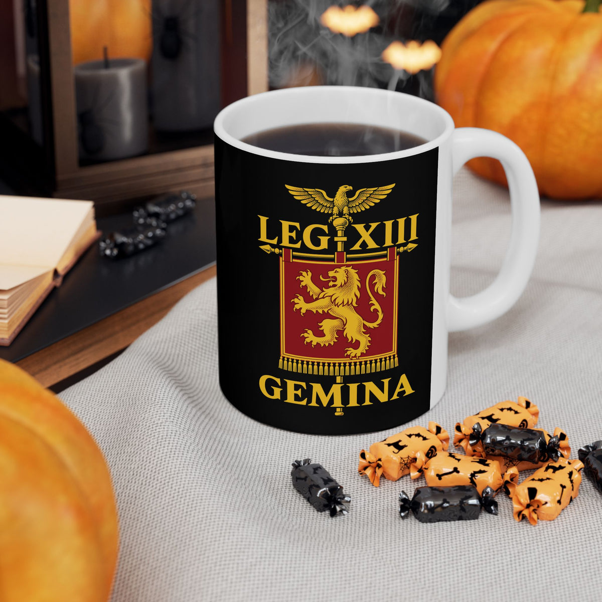 Legio XIII Gemina Vexillum Ceramic Mug, (11oz, 15oz)