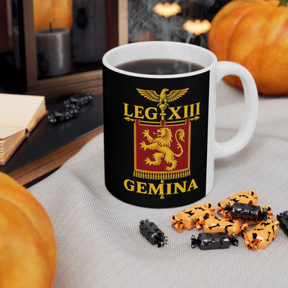 Legio XIII Gemina Vexillum Ceramic Mug, (11oz, 15oz)