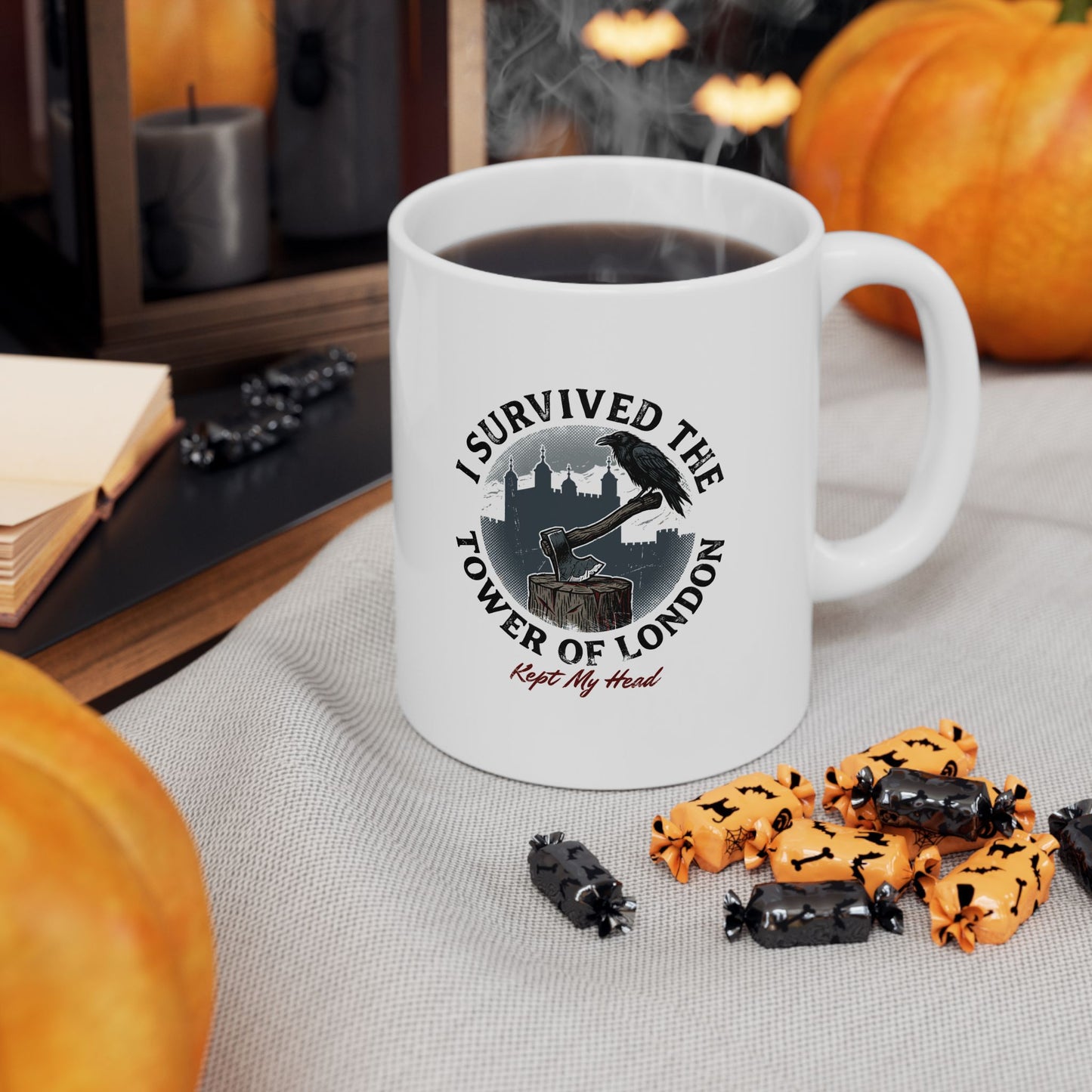 Tower of London Survivor Ceramic Mug, (11oz, 15oz)