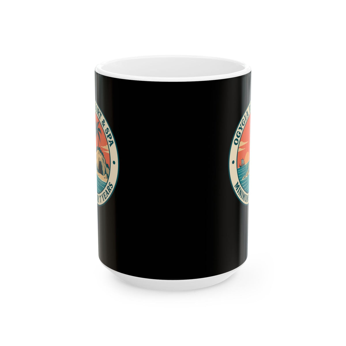 Ogygia Resort & Spa Ceramic Mug, (11oz, 15oz)