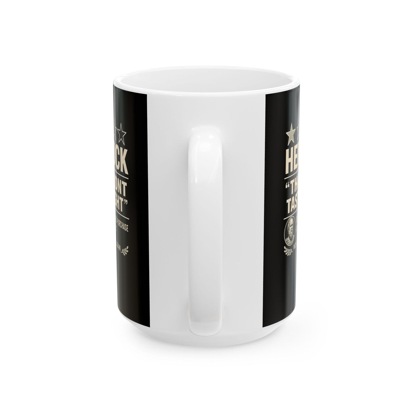 Hemlock Review Socrates Ceramic Mug, (11oz, 15oz)