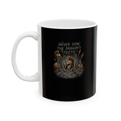 Jason Argonauts Sow Dragon Teeth Ceramic Mug, (11oz, 15oz)