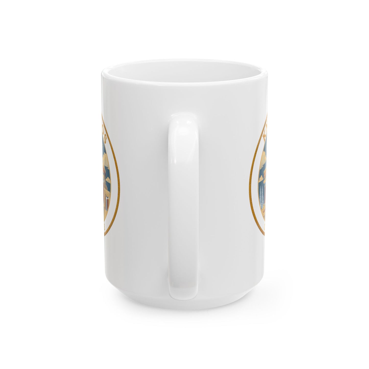 Knossos Crete Palace Patch Ceramic Mug, (11oz, 15oz)