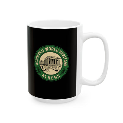 Acropolis Badge Ceramic Mug, (11oz, 15oz)