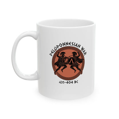 Peloponnesian War Ceramic Mug, (11oz, 15oz)