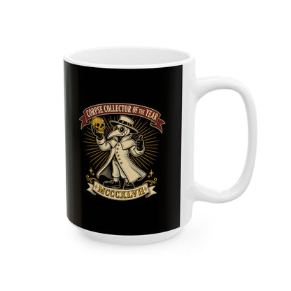 Plague Doctor Collector of the Year Ceramic Mug, (11oz, 15oz)