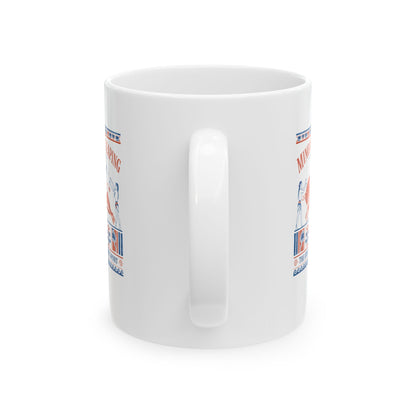 Minoan Bull Leaping Extreme Sport Ceramic Mug, (11oz, 15oz)