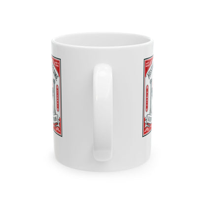 Hestia's Eternal Flame Ceramic Mug, (11oz, 15oz)