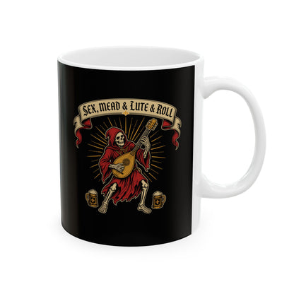 Sex Mead Lute and Roll Ceramic Mug, (11oz, 15oz)