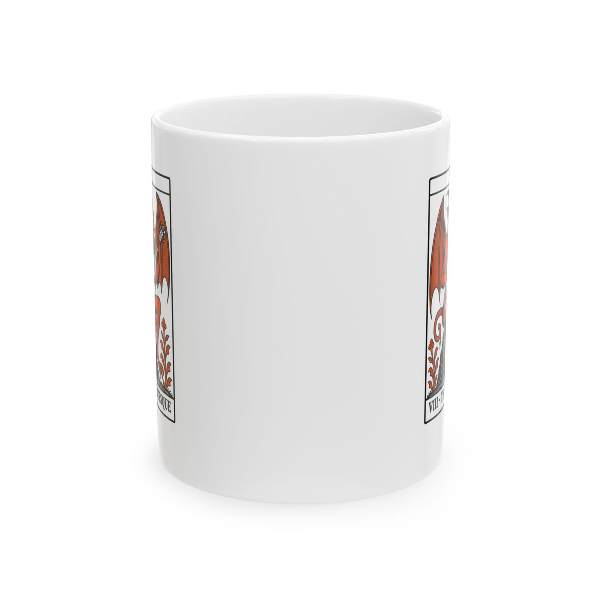 Luttrell Grotesque Tarot Ceramic Mug, (11oz, 15oz)